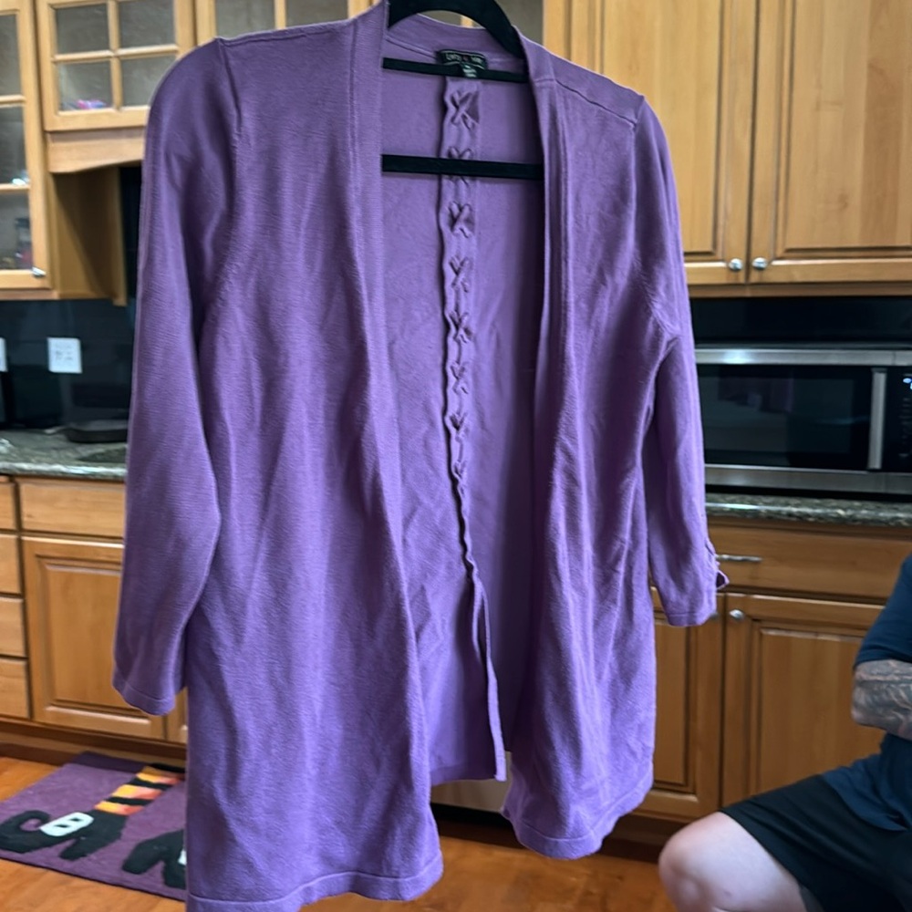 Aubree back detail cardigan